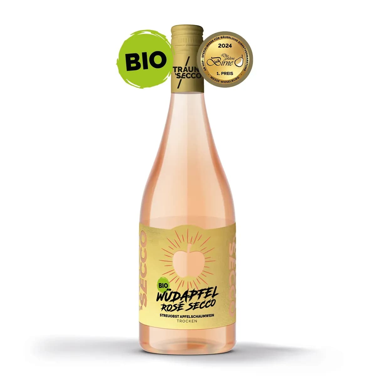 Traunsecco Sekt Wüdapfel Rose Schaumwein aus Österreich